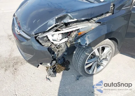 2014 Hyundai Elantra Limited из США, поврежденный, VIN KMHDH4AE7EU029602